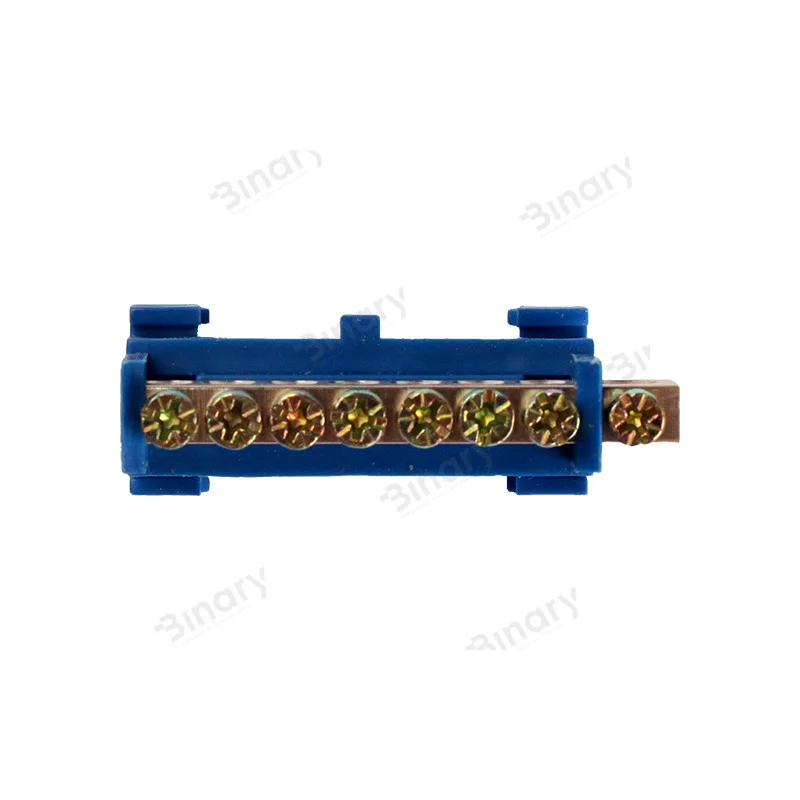 Шина нульова 8 отворів На DIN рейку — фото 2