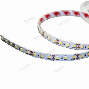 LED стрічка 10Вт 12 В 2835 120 діодів 110Лм/Вт холодний білий 6500К (серія Shade), гарантія 2 роки