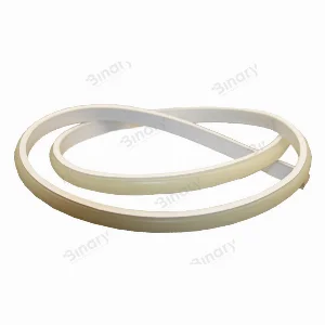 LED неонова стрічка 9Вт 220 В 6х11 248 діодів 100Лм/Вт теплий білий 2800К (серія COB neon), гарантія 3 роки