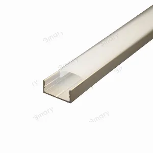 Комплект анодованого ал. накладного профілю та мат. розсіювача