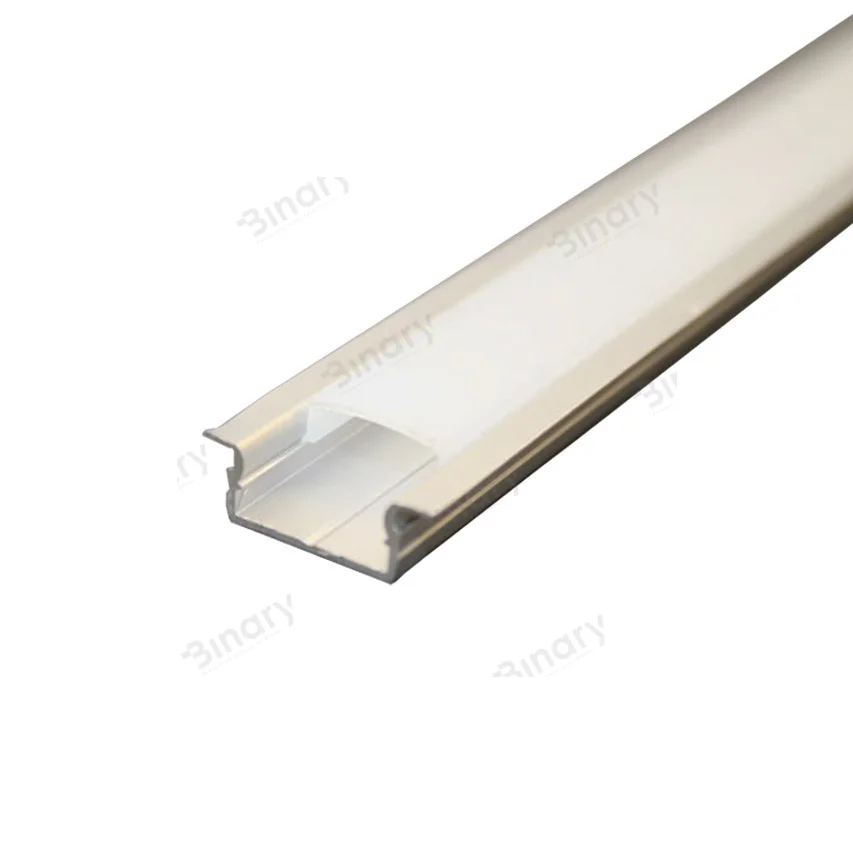 Комплект анодованого ал. врізного профілю та мат. розсіювача