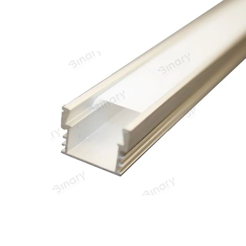 Комплект анодованого ал. накладного профілю та мат. розсіювача