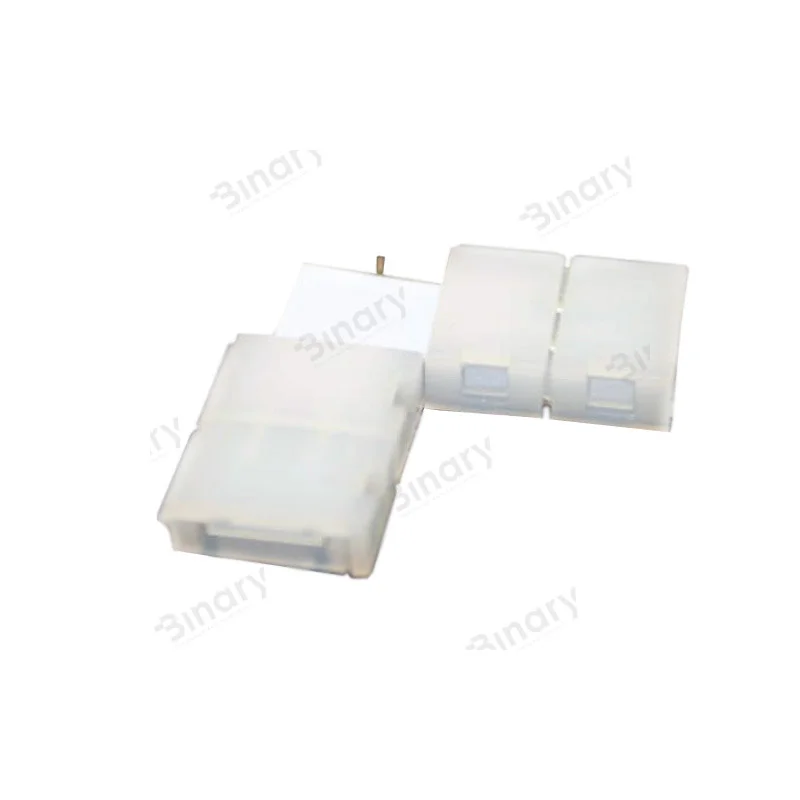 Конектор кутовий 8мм 2 затискача-плата 2pin