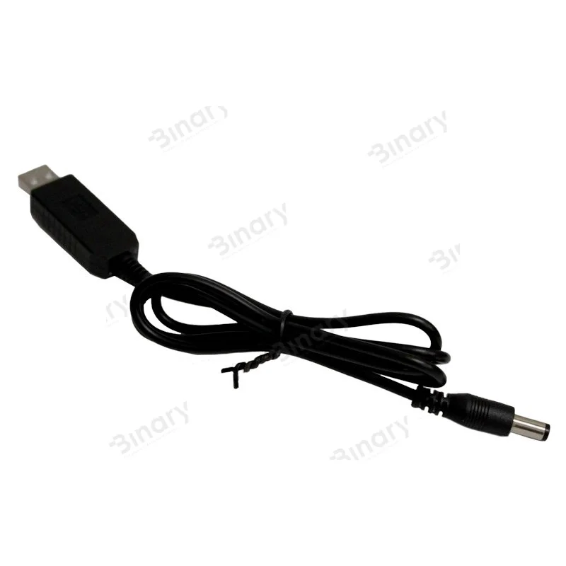 Кабель перехідник USB - 5.5x2.1мм 5-12V