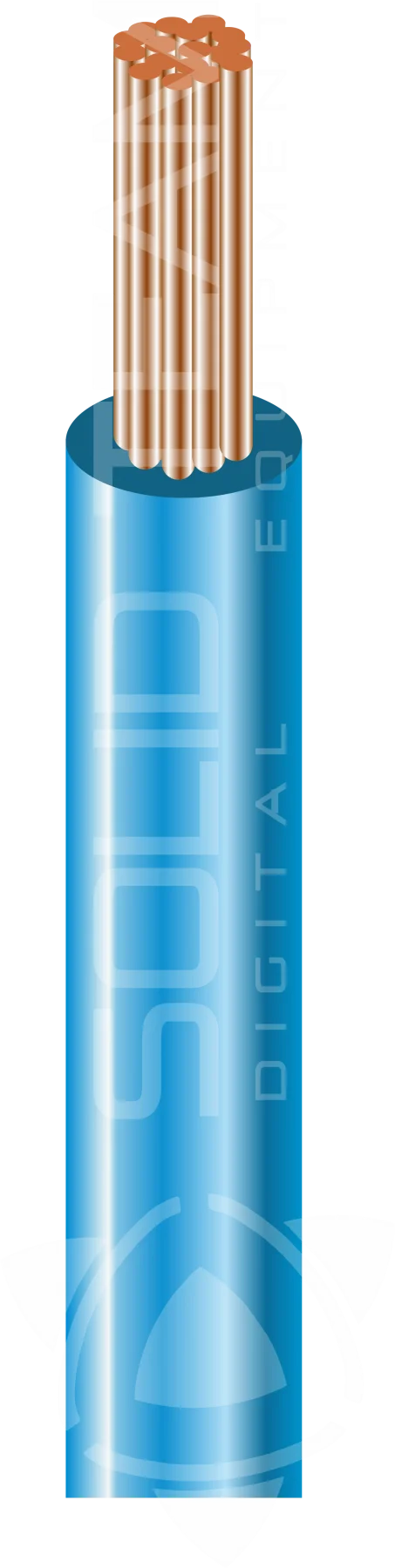 Провід Dialan ПВ 3 1,5 синій CU