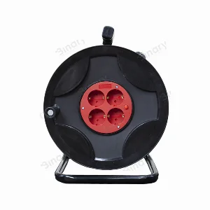 Подовжувач на котушці із заземленням 20 м 4 гнізда