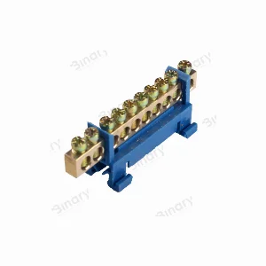 Шина нульова 10 отворів На DIN рейку