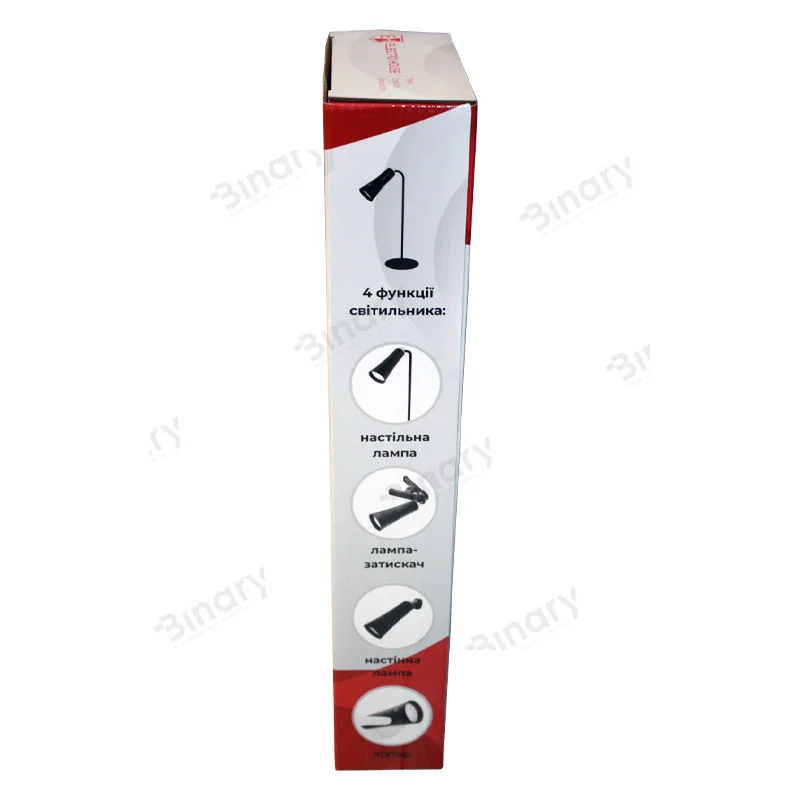 LED світильник 4 в 1 Чорний — фото 5