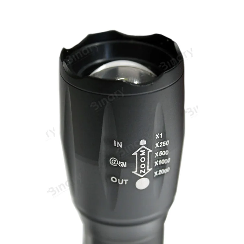 Ліхтарик світлодіодний ручний IP65 Чорний 10Вт EH — фото 6