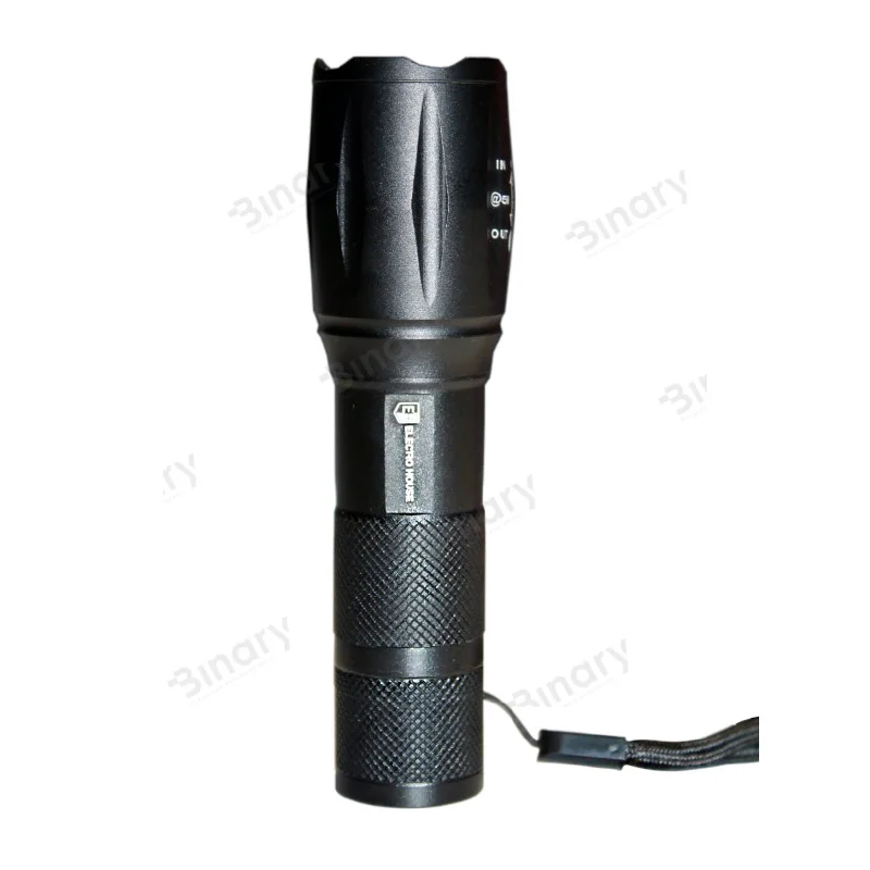 Ліхтарик світлодіодний ручний IP65 Чорний 10Вт EH — фото 2