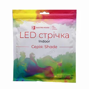 LED стрічка 12Вт 12В SMD5050 60 діодів RGB серія Shade, гарантія 2 роки — фото 1