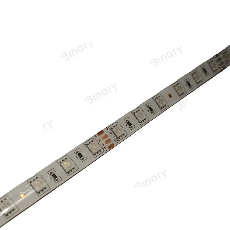 LED стрічка 12Вт 24В SMD5050 50 діодів, RGB, серія Externum IP65 , гарантія 3 роки — фото 3