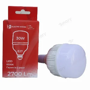 LED лампа Т100 30Вт E27 6500К 2700 Лм 165-265 В