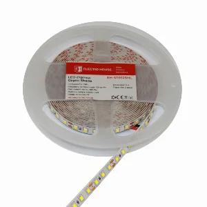 LED стрічка 10Вт 12В 120 діодів, лимонний, серія Shade, гарантія 2 роки — фото 1