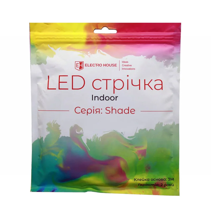 LED стрічка 10Вт 12В 120 діодів, фіолетовий, серія Shade, гарантія 2 роки — фото 2