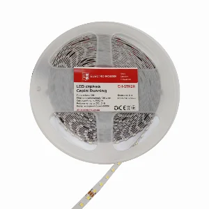 LED стрічка  10Вт 24В холодний білий 6500К, серія Running, гарантія 3 роки
