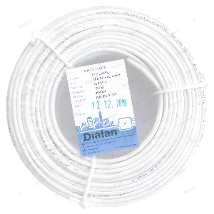 Вита пара FTP Сat.5E 4PR CU (200МГц) PVC Indoor 100м Dialan