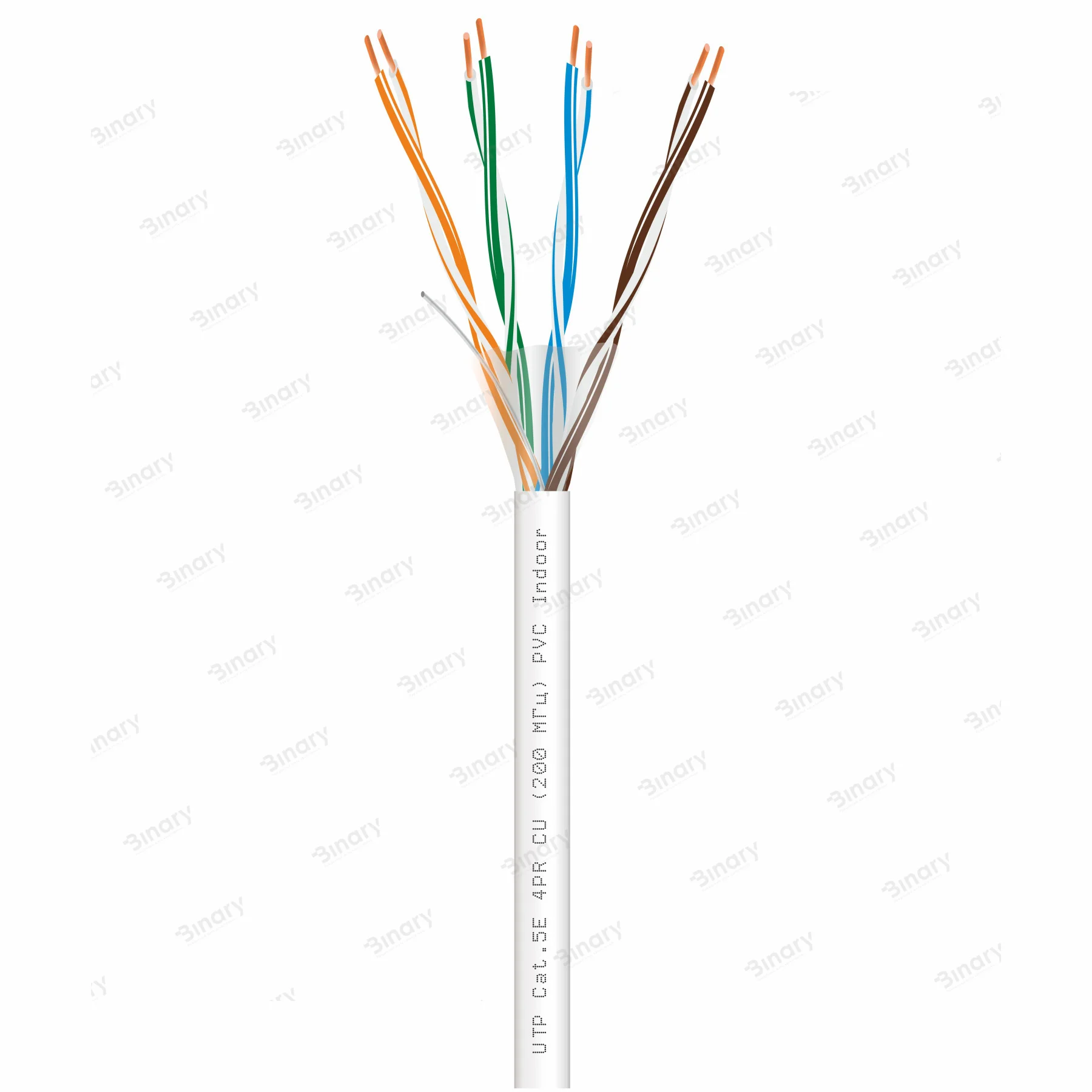 Вита пара UTP Cat.5E 4PR CU (200 МГц) PVC Indoor 100м Dialan