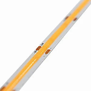LED лента 10Вт 24В COB 320 диодов 100Лм/Вт теплый белый 3000K, серия COB, гарантия 3 года