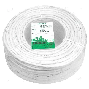 Вита пара UTP Cat.5E 4PR CU (350 МГц) PVC Indoor 100м Dialan — фото 4