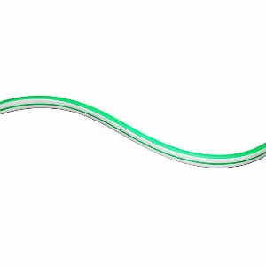 LED неонова стрічка 10Вт 12В 8х16 мм SMD2835 120 діодів 120Лм/Вт зелений, серія Neon, гарантія 3 роки