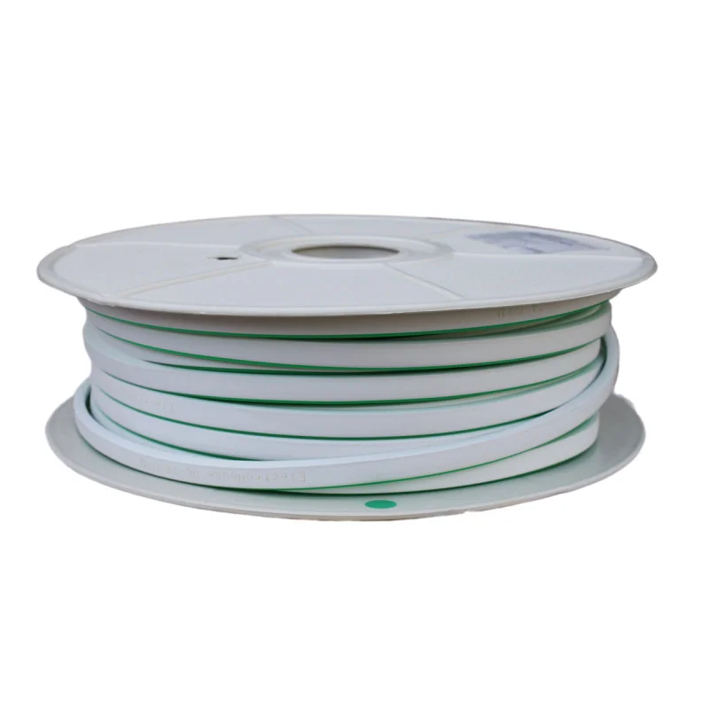 LED неонова стрічка 10Вт 12В 8х16 мм SMD2835 120 діодів 120Лм/Вт зелений, серія Neon, гарантія 3 роки