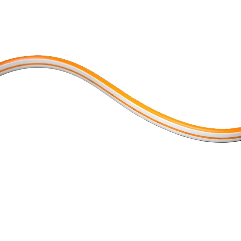 LED неонова стрічка 10Вт 12В 8х16 мм SMD2835 120 діодів 120Лм/Вт амбер, серія Neon, гарантія 3 роки — фото 2