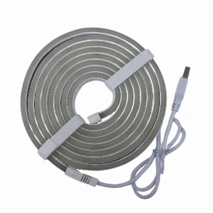 LED неонова стрічка 10Вт 5В 6х12 мм SMD2835 96 діодів нейтральний білий 4000К, серія Neon 5V, гарантія 3 роки — фото 1