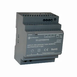 Блок живлення на DIN-рейку 60 Вт  12 А  5В