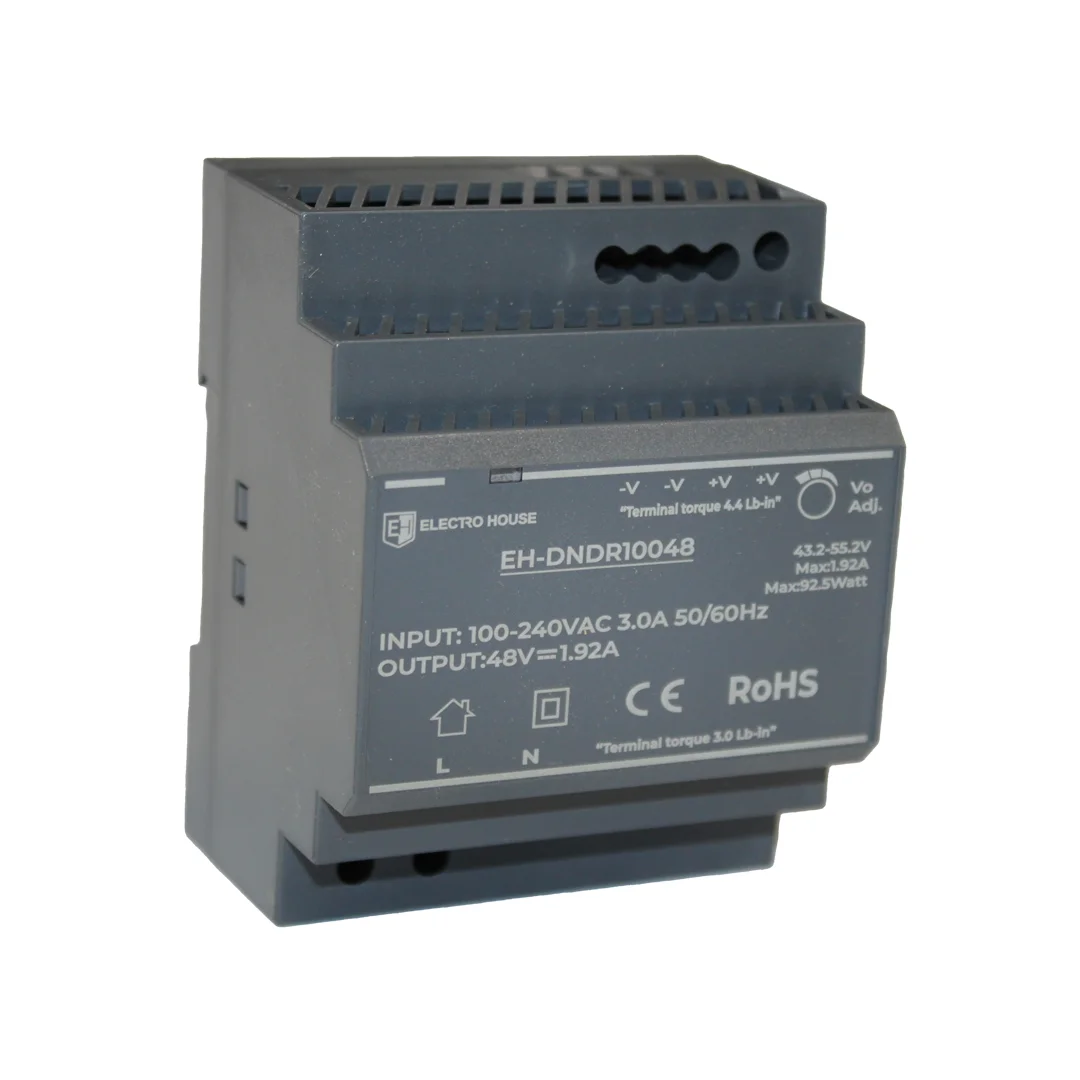 Блок живлення на DIN-рейку 92,5 Вт  1,92 А  48 В — фото 2