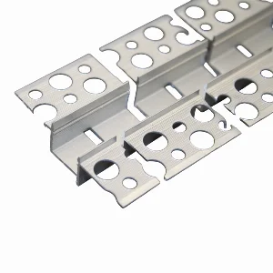 Комплект алюмінієвого профілю стельового та матового розсіювача 3 м  55,9*19,7 мм, гнучкий, срібний