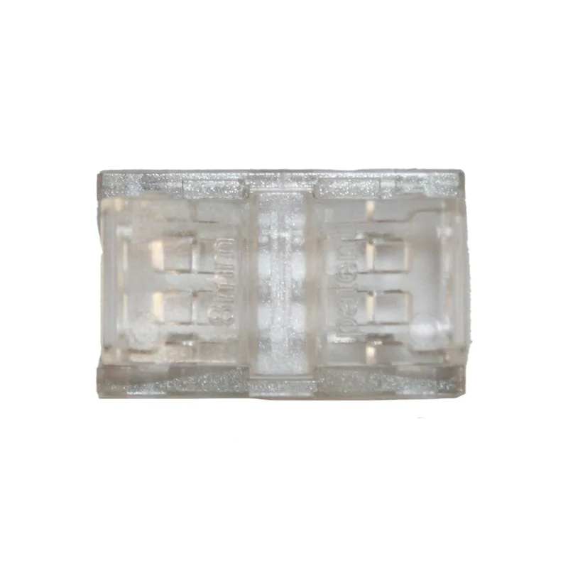 Конектор  прямий 8 мм  стрічка-стрічка IP20 , прозорий