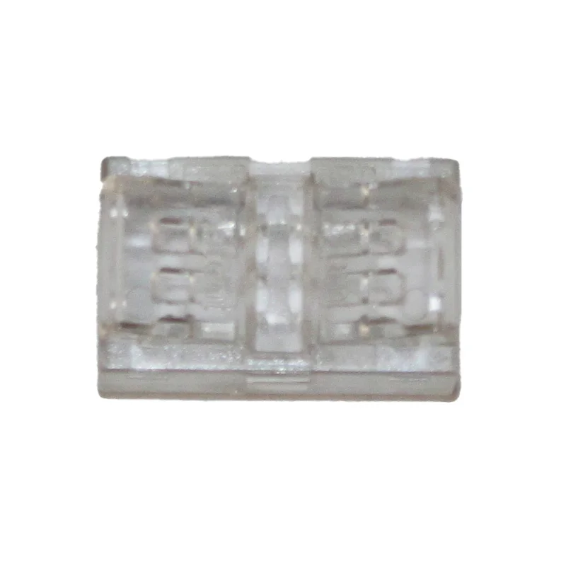 Конектор  прямий 8 мм  стрічка-стрічка IP65 , прозорий