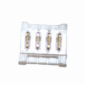 Конектор  прямий 10 мм стрічка-стрічка RGB IP20 , прозорий