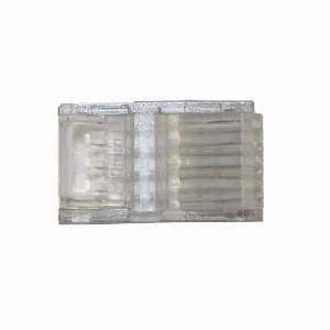 Конектор  прямий 10 мм стрічка-провід RGB IP65 , прозорий