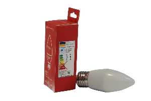 LED  лампа С37  5Вт E27  4100К 450 Лм  165-265 В — фото 1