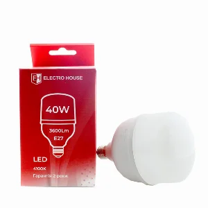 LED лампа Т120 40Вт E27 4100К 3600 Лм 180-260 В