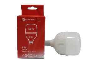 LED лампа Т120  50Вт E27  6500К 4500 Лм  165-265 В