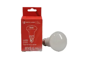 LED лампа R63  9Вт E27  4100К 810 Лм  165-265 В