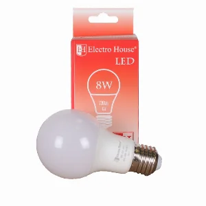 LED лампа G45 8Вт E27 4100К 720 Лм 180-260 В