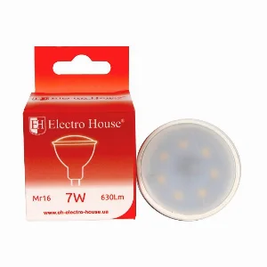 LED лампа MR16 7Вт 4100К 630 Лм 180-260 В