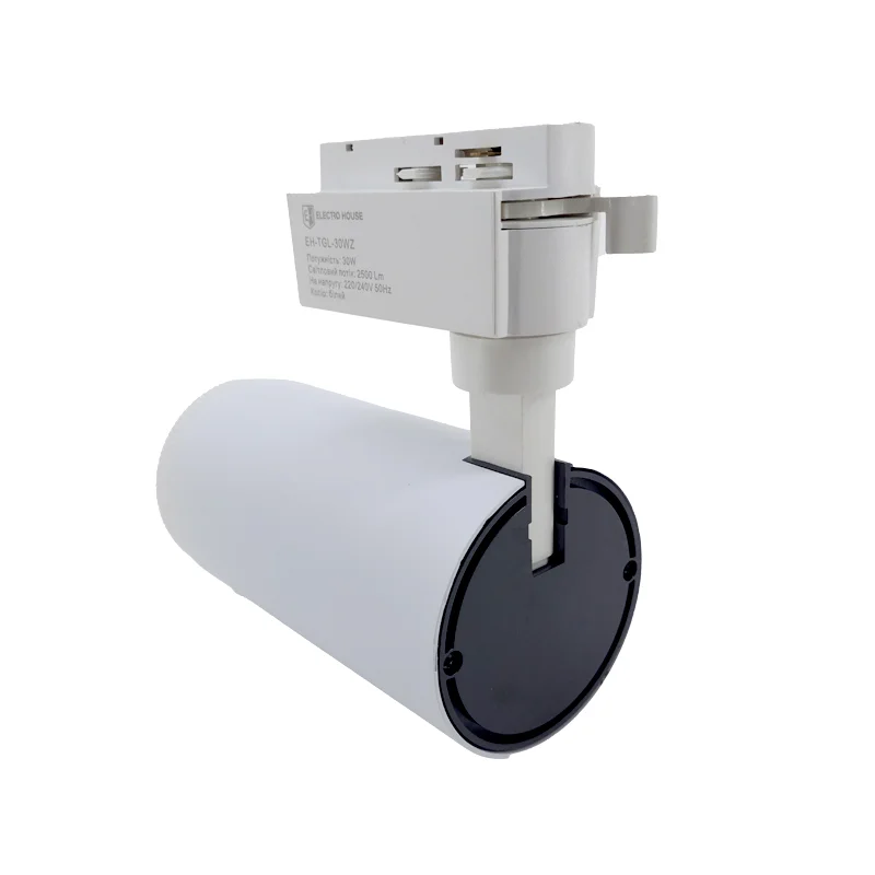 LED світильник трековий Graceful light з функцією ZOOM 30 Вт  4100К 2500 Lm, білий — фото 2