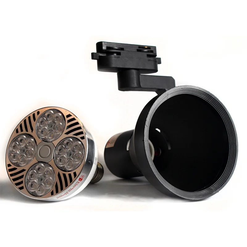 LED світильник трековий 25 Вт  4100К 2000 Лм , чорний