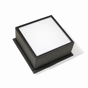 LED світильник Grilliato чорний, 7Вт/12Вт, 4100К, нейтральний білий, 100 Лм