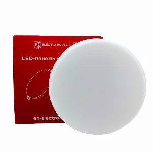 LED панель универсальная круглая Ø120 мм 18Вт, нейтральный белый 4000К, 1500 Лм