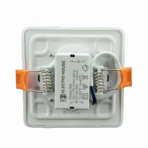 LED панель універсальна квадратна 100 мм 9Вт, нейтральний білий 4000К, 800 Лм — фото 2