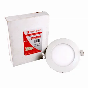 LED панель кругла Ø120 мм 6Вт, нейтральний білий 4100К, 540 Лм