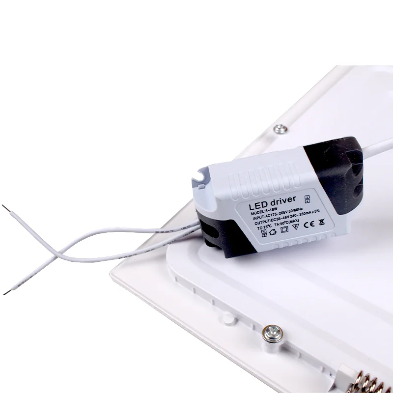 LED панель квадратна 225х225 мм 18Вт, нейтральний білий 4100К, 1650 Лм