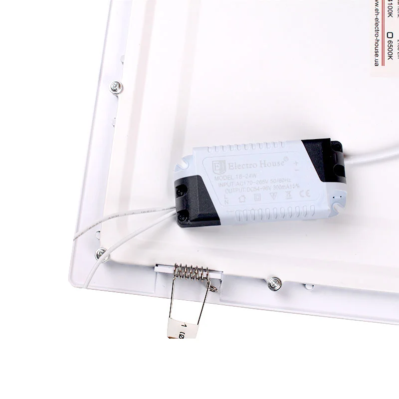 LED панель квадратна 300х300 мм 24Вт, нейтральний білий 4100К, 2160 Лм