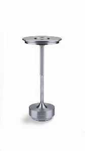 LED настільна лампа 3,5Вт з акумулятором,  графіт